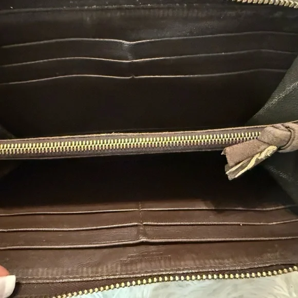 Authentic Bottega Veneta Brown Intrecciato Long Zippy Wallet - Picture 10 of 14